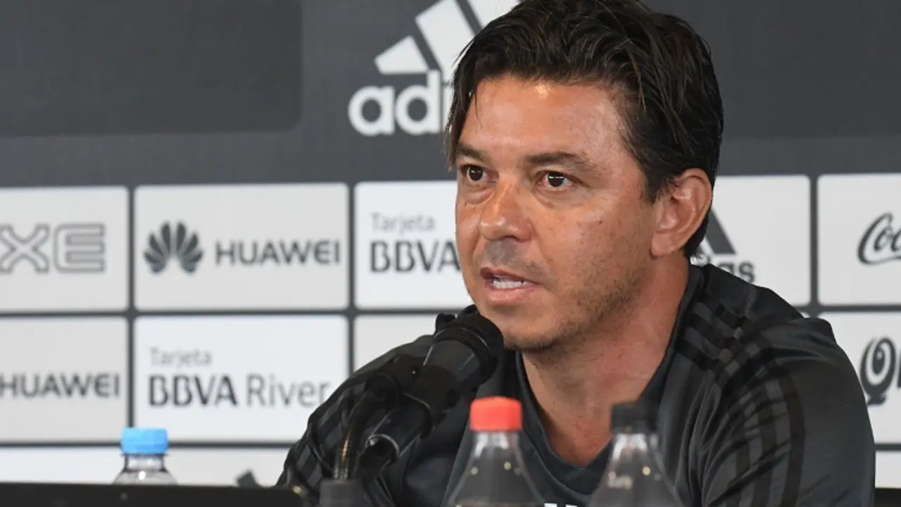Marcelo Gallardo, t&eacute;cnico argentino. @RiverPlate