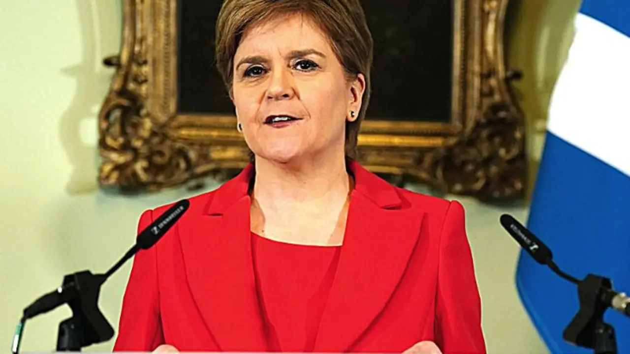 Nicola Sturgeon, ministra principal de Escocia. / RR SS.