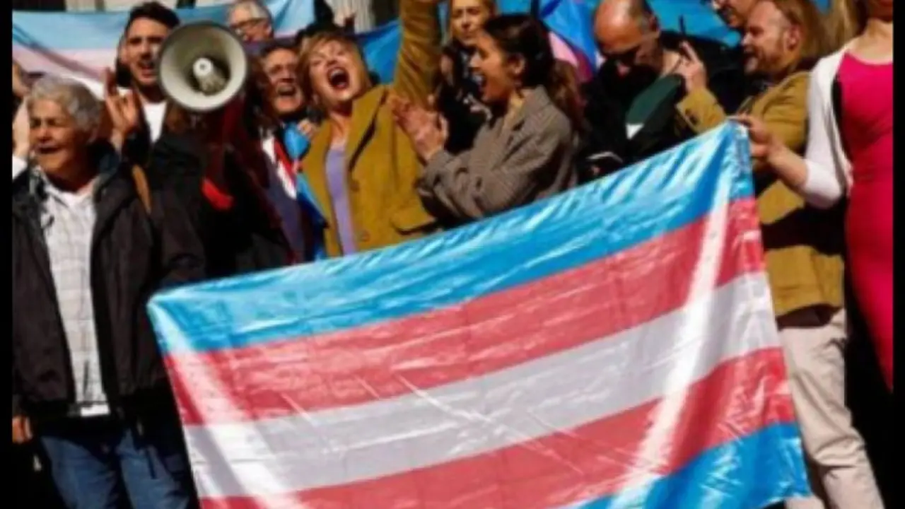 Manifestaci&oacute;n a favor de la Ley Trans. / RR SS.