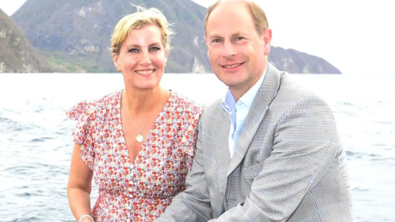 Pr&iacute;ncipe Eduardo y Sophie, duques de Edimburgo. / RR SS.