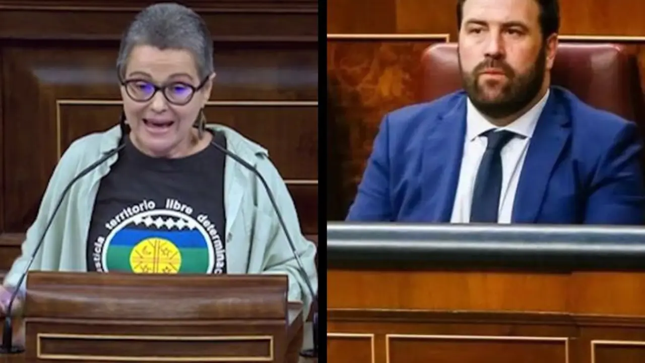 Jon I&ntilde;arritu, diputado de EH Bildu; y Mar&iacute;a Carvalho, diputada de ERC. / RR SS.