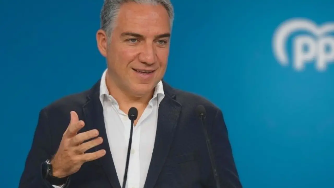 El&iacute;as Bendodo, coordinador general del PP. / RR SS.