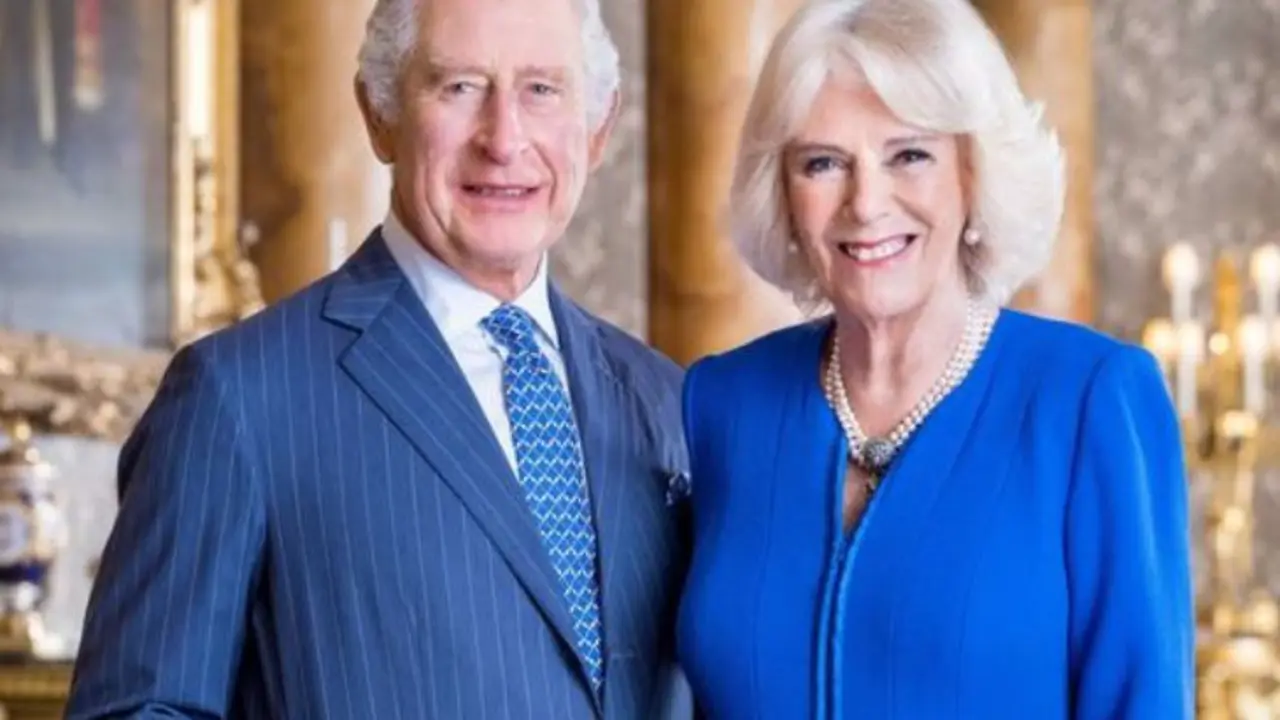 Carlos III y Camilla, reyes del Reino Unido. / Palacio de Buckingham.