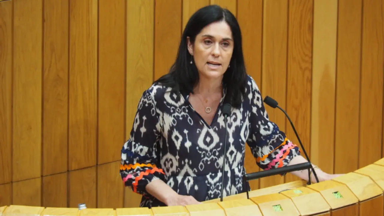 Paula Prado. / Parlamento de Galicia