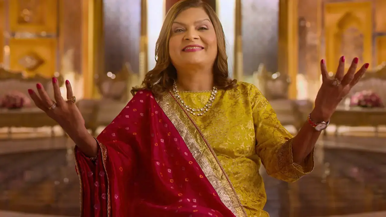 Sima Taparia, anfitriona del reality show La Celestina de la India