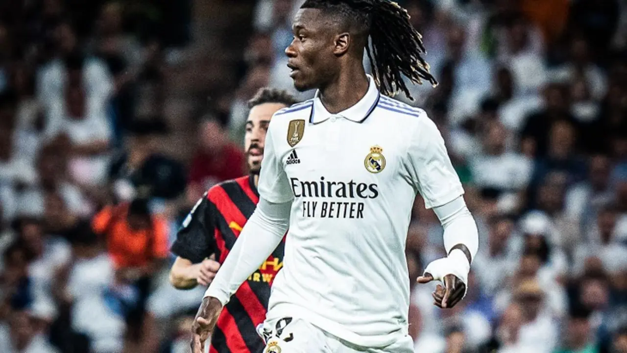 Eduardo Camavinga, mediocampista del Real Madrid. / @Camavinga