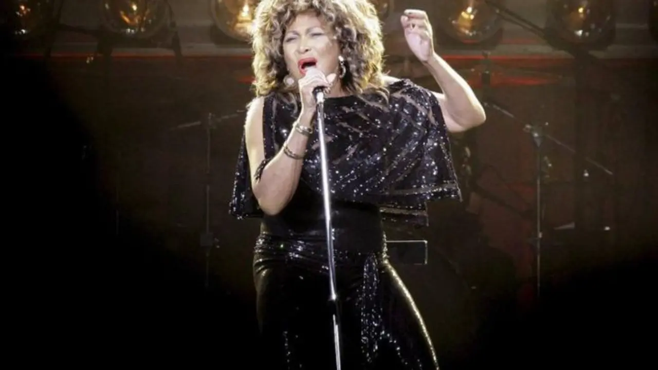 Tina Turner, cantante.
