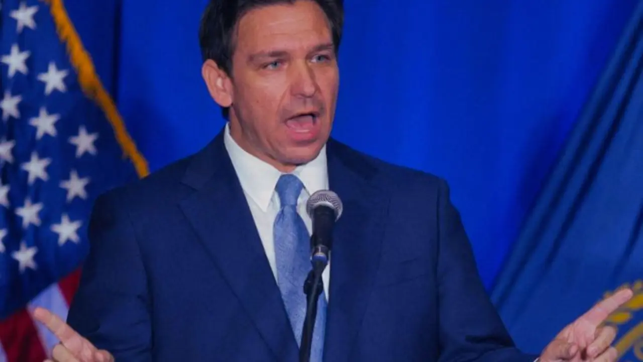 Ron DeSantis, gobernador de Florida. / RR SS.