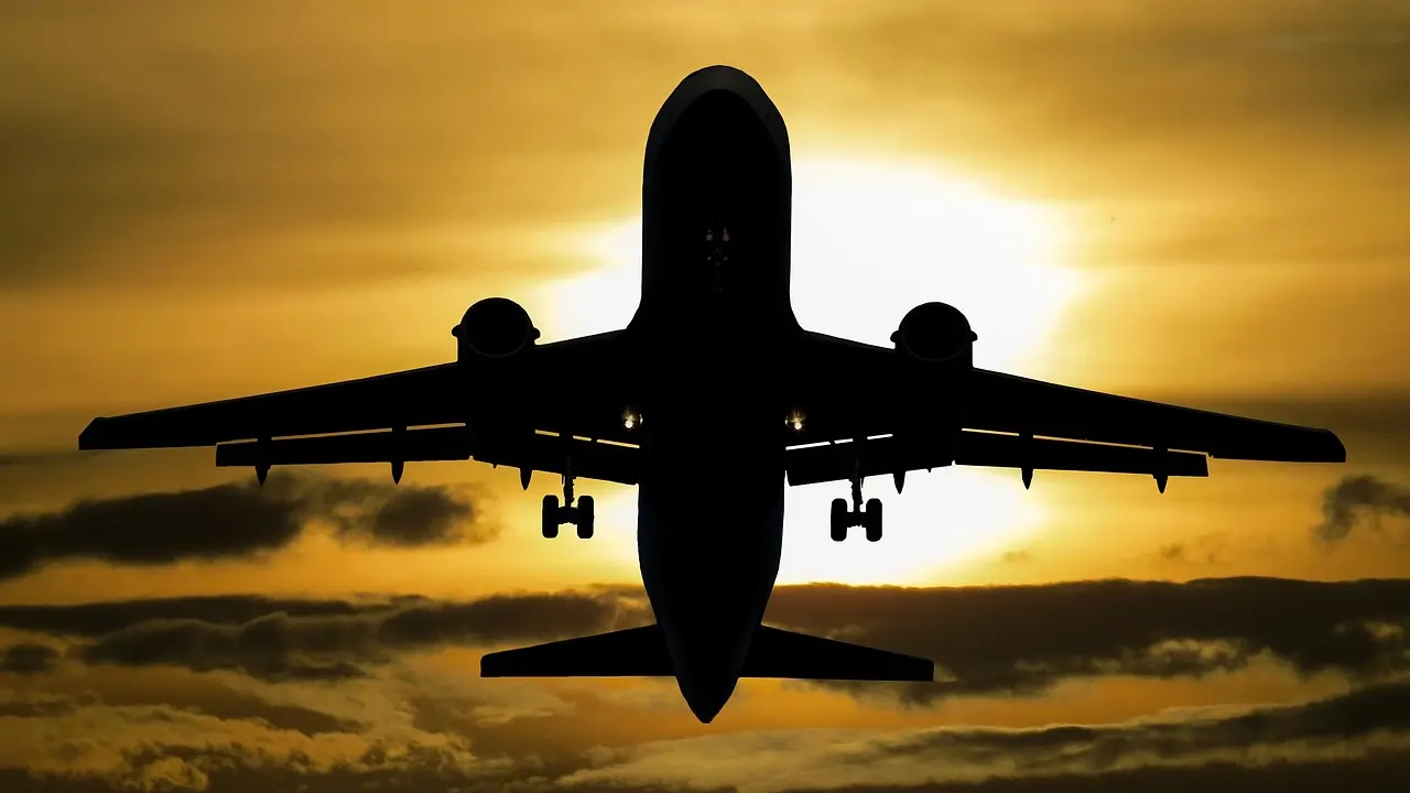 Un avión. / Pixabay