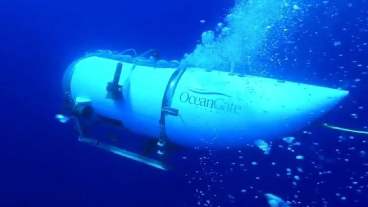 Tit&aacute;n, sumergible desaparecido. / OceanGate.