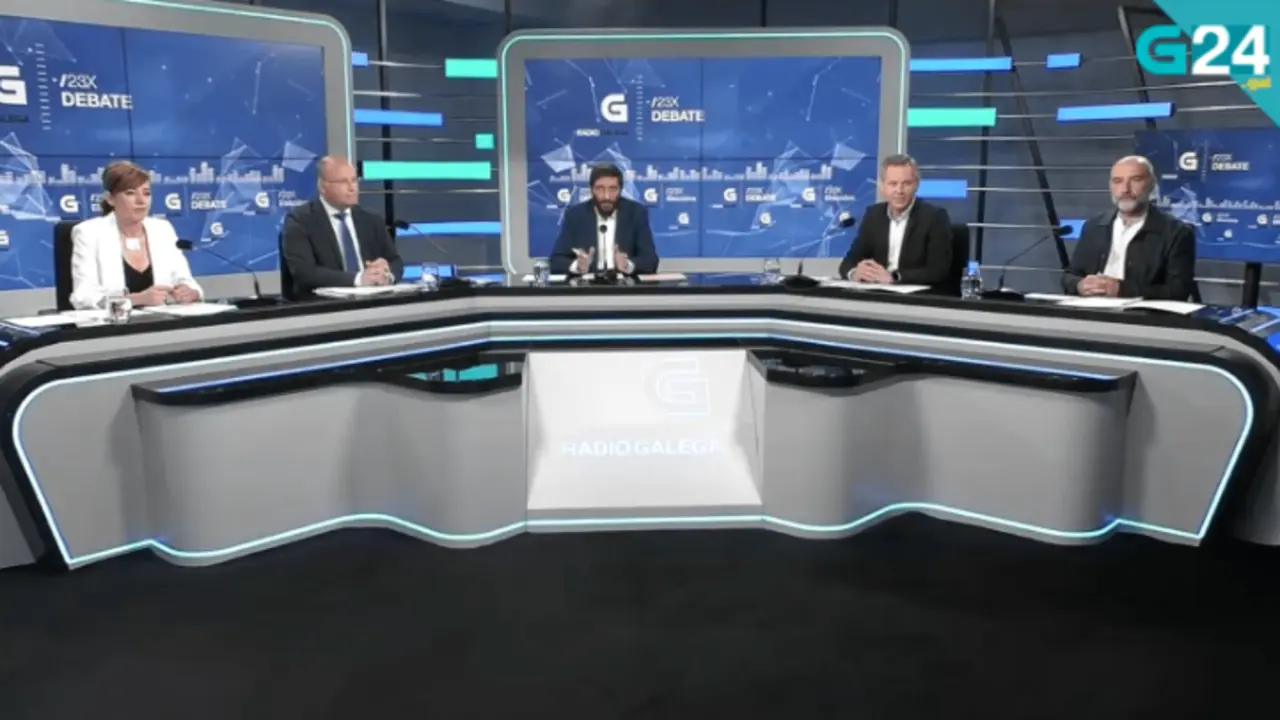 Debate electoral de la TVG./ TVG