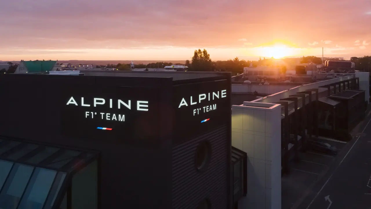 Central de Alpine F1. / @AlpineF1Team