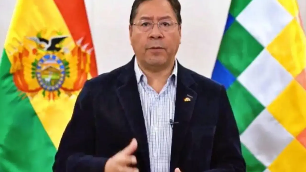 Luis Arce, presidente de Bolivia. / RR SS.