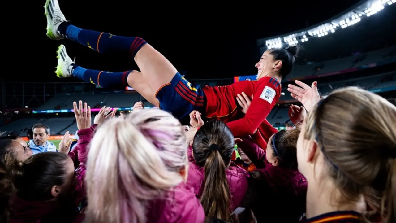 Jenni Hermoso, jugadora profesional de la selecci&oacute;n de Espa&ntilde;a.. @SEFutbolFem