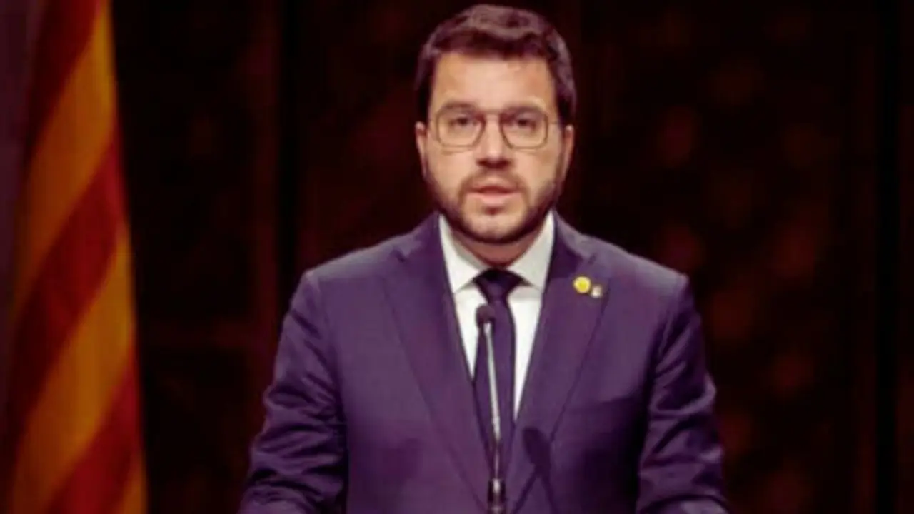 Pere Aragon&egrave;s. presidente de la Generalitat. / RR SS.