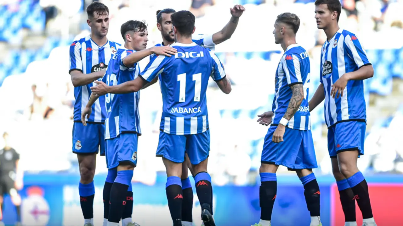 Jugadores del Deportivo de La Coru&ntilde;a. / RCD