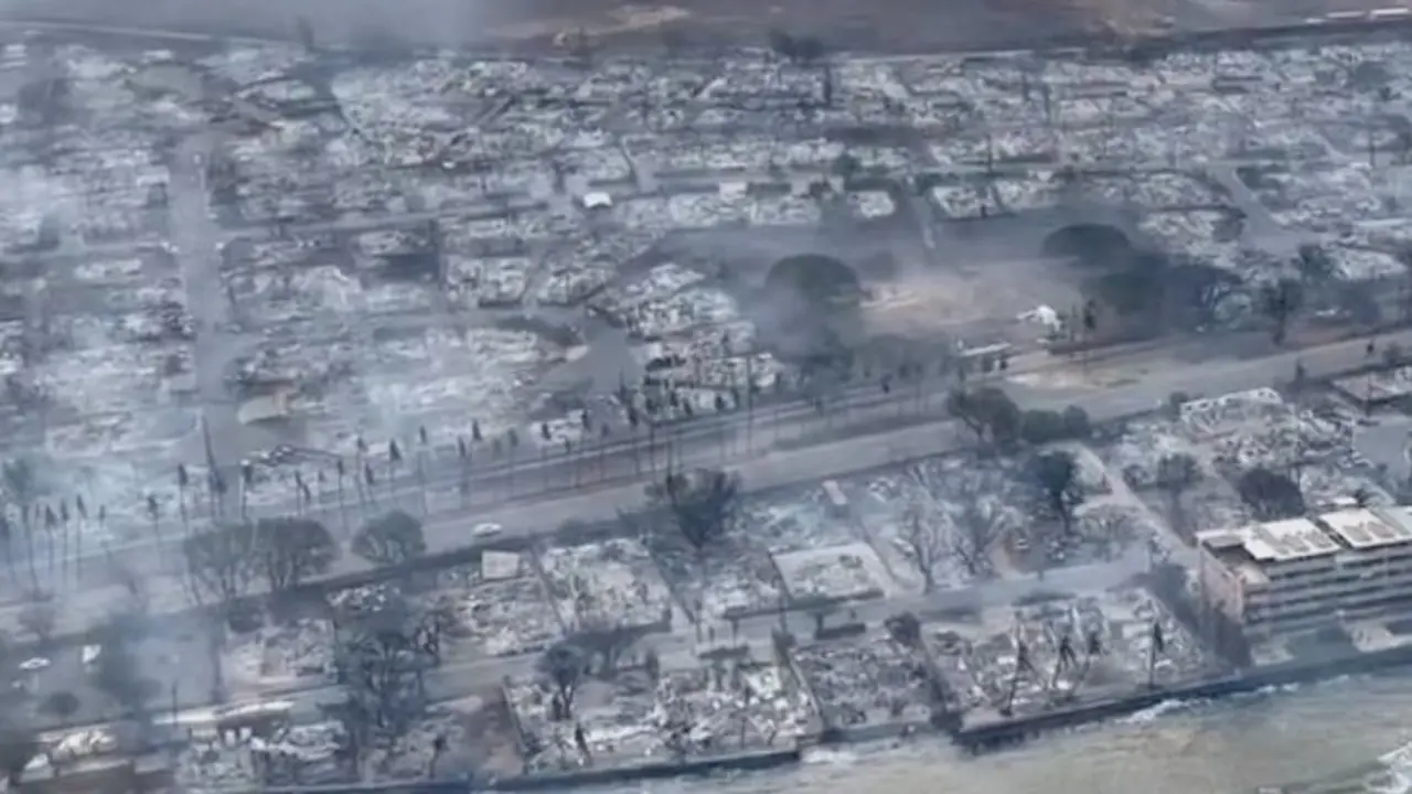 Incendio en Haw&aacute;i. / @picazomario.