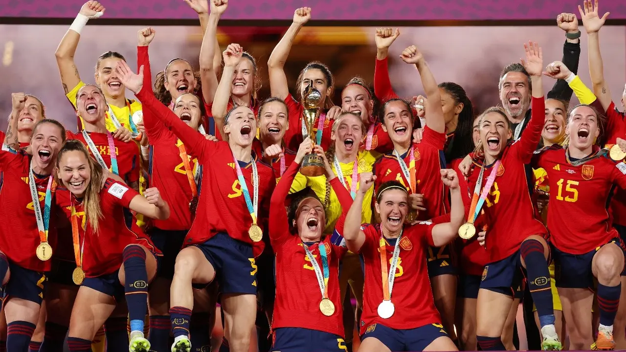 Espa&ntilde;a, campeona del mundo./ @ Twitter