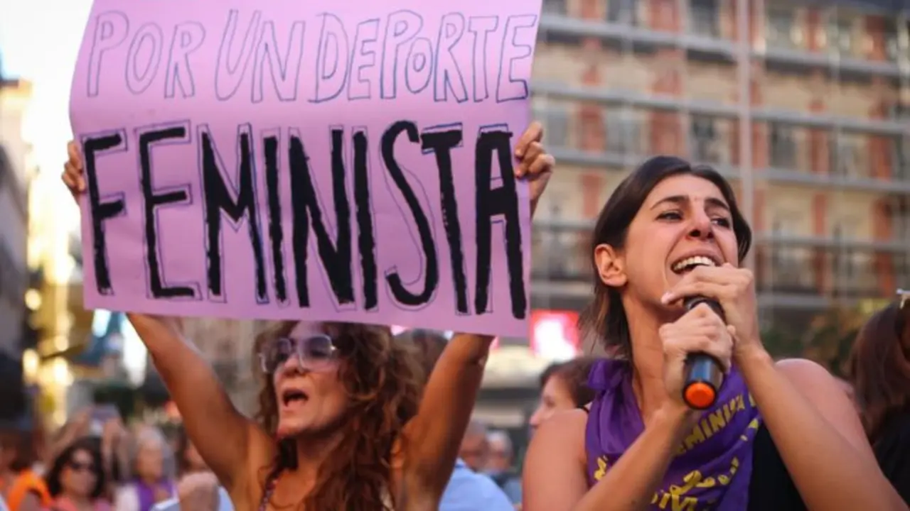 Protestas en Madrid. / @MarotoReyes