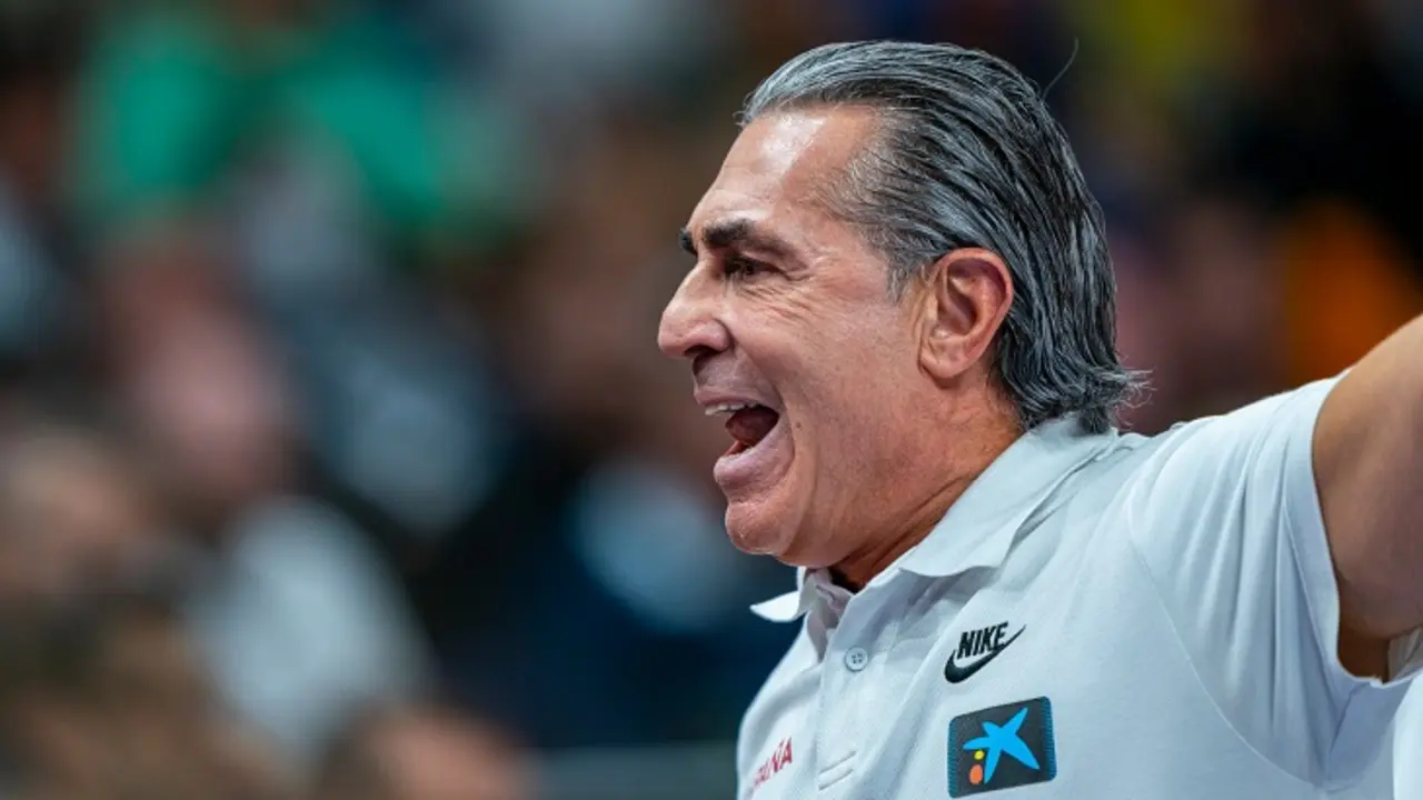 Sergio Scariolo, entrenador de la selecci&oacute;n de baloncesto de Espa&ntilde;a. @SeBaloncesto
