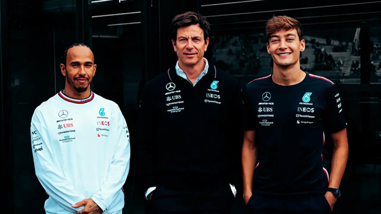 Mercedes extiende los contratos de Hamilton y Russell hasta 2025 / @Mercedes-AMG Petronas F1 Team