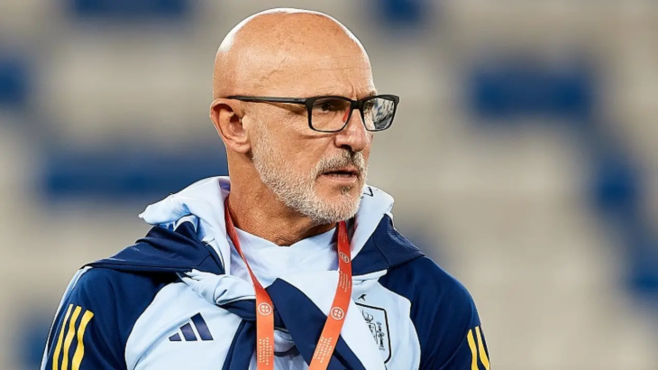 Luis De La Fuente, t&eacute;cnico de Espa&ntilde;a. / @SEFutbol