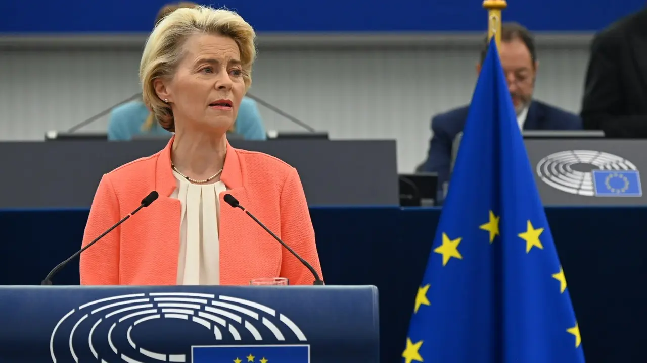 Ursula von der Leyen en el Parlamento Europeo. / Comisi&oacute;n Europea