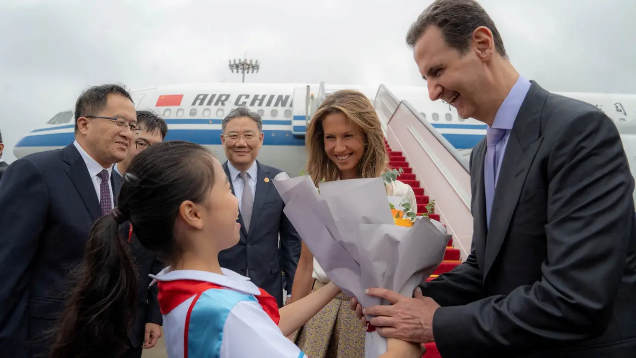 Bashar al &Aacute;sad, presidente sirio en Hangzhou, China. / RR.SS.