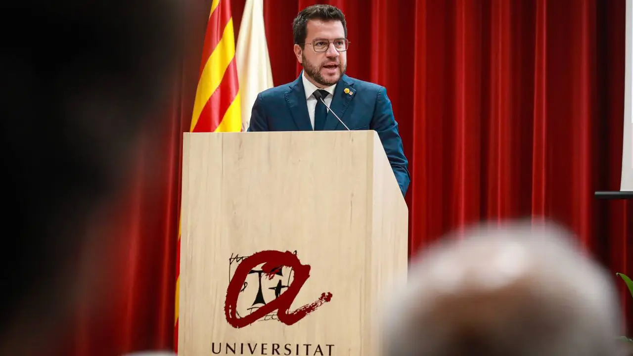 Pere Aragon&egrave;s, president de la Generalitat de Catalu&ntilde;a. / @perearagones