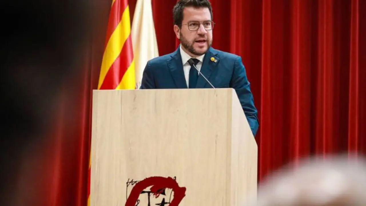 Pere Aragon&egrave;s, presidente de la Generalitat y l&iacute;der de ERC. / @perearagones.