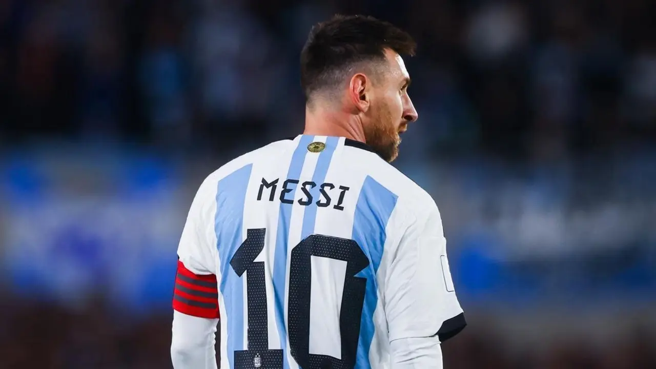 Leo Messi con la selecci&oacute;n argentina. / @Twitter
