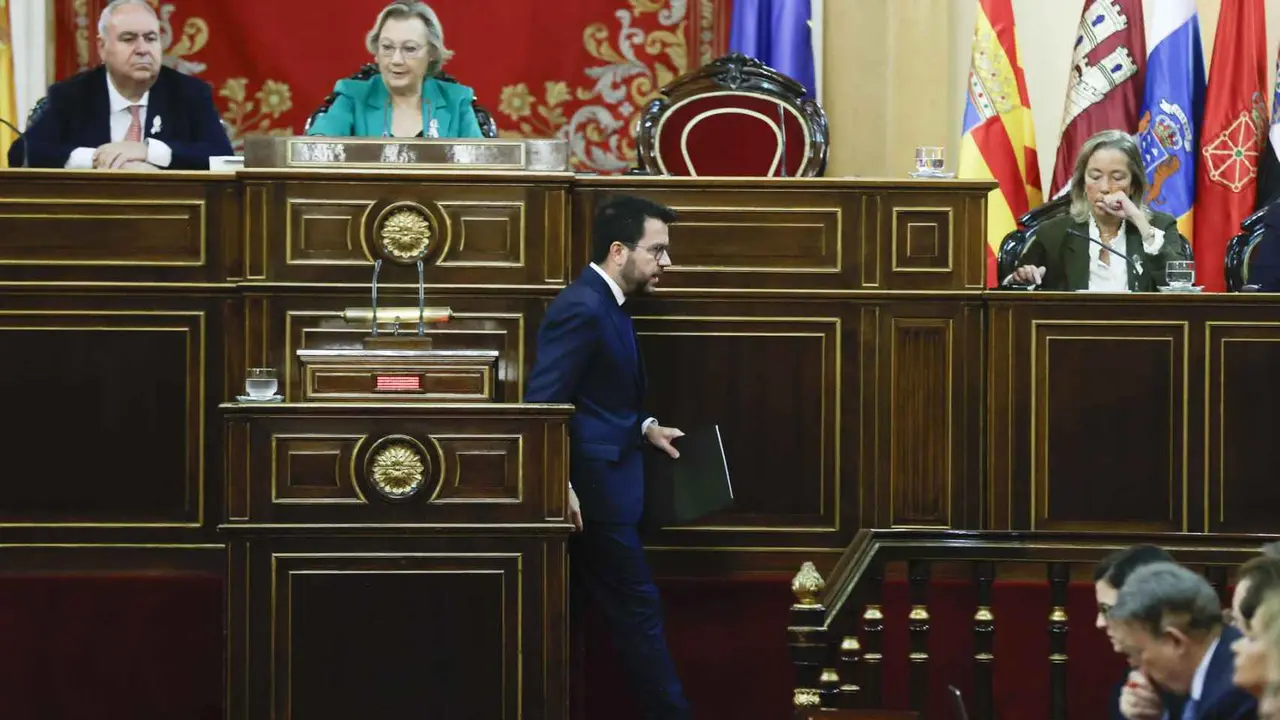 Pere Aragon&egrave;, presidente de la Generalidad de Catalu&ntilde;a.​​ / @perearagones