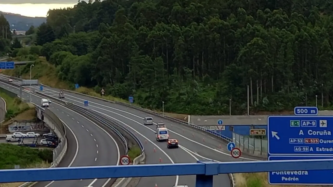 Autovía Santiago-Brión. / Mundiario