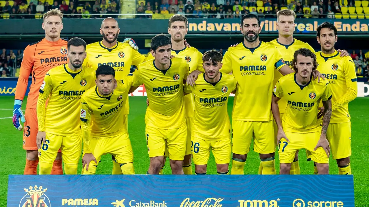 Jugadores del Villarreal. / @VillarrealCF