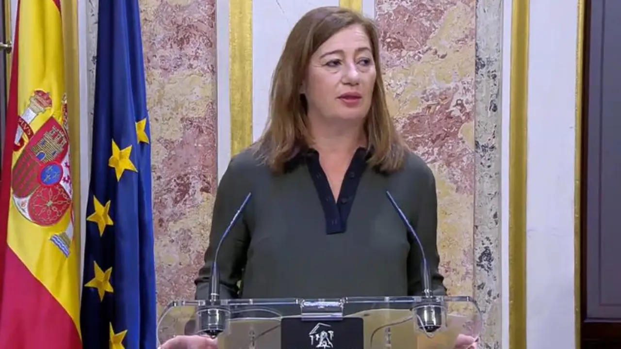 Francina Armengol, presidenta del Congreso de los Diputados. / RR SS.