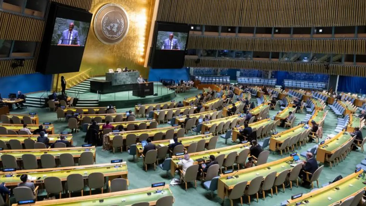 La Asamblea General de la ONU. / ONU.