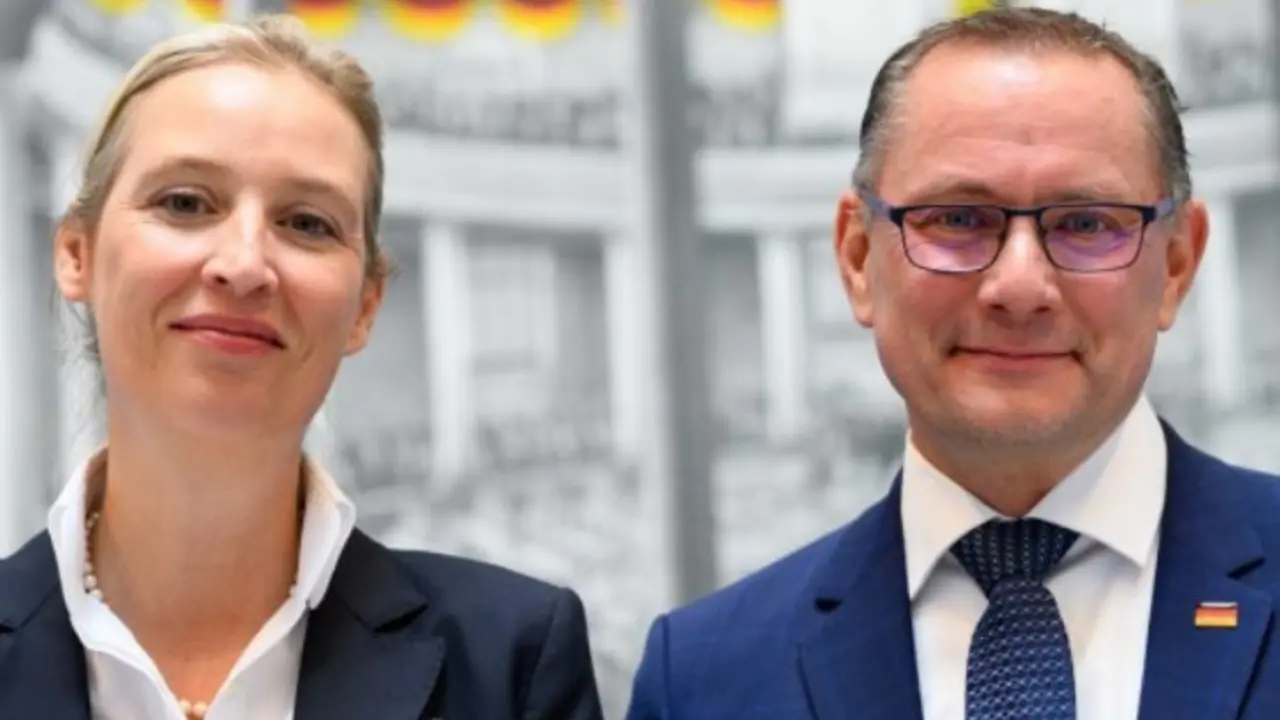 Alice Weidel y Tino Chrupalla, lideres del partido Alternativa para Alemania. / RR SS.