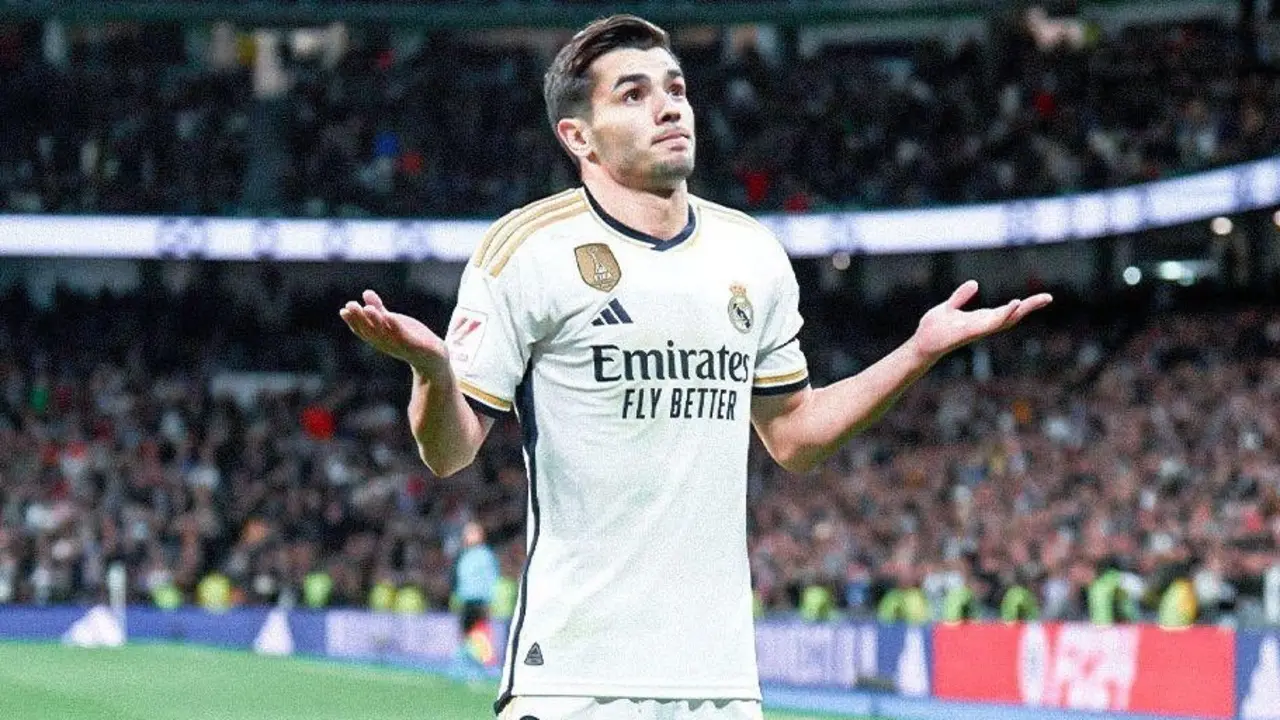 Brahim D&iacute;az, delantero del Real Madrid. @Brahim