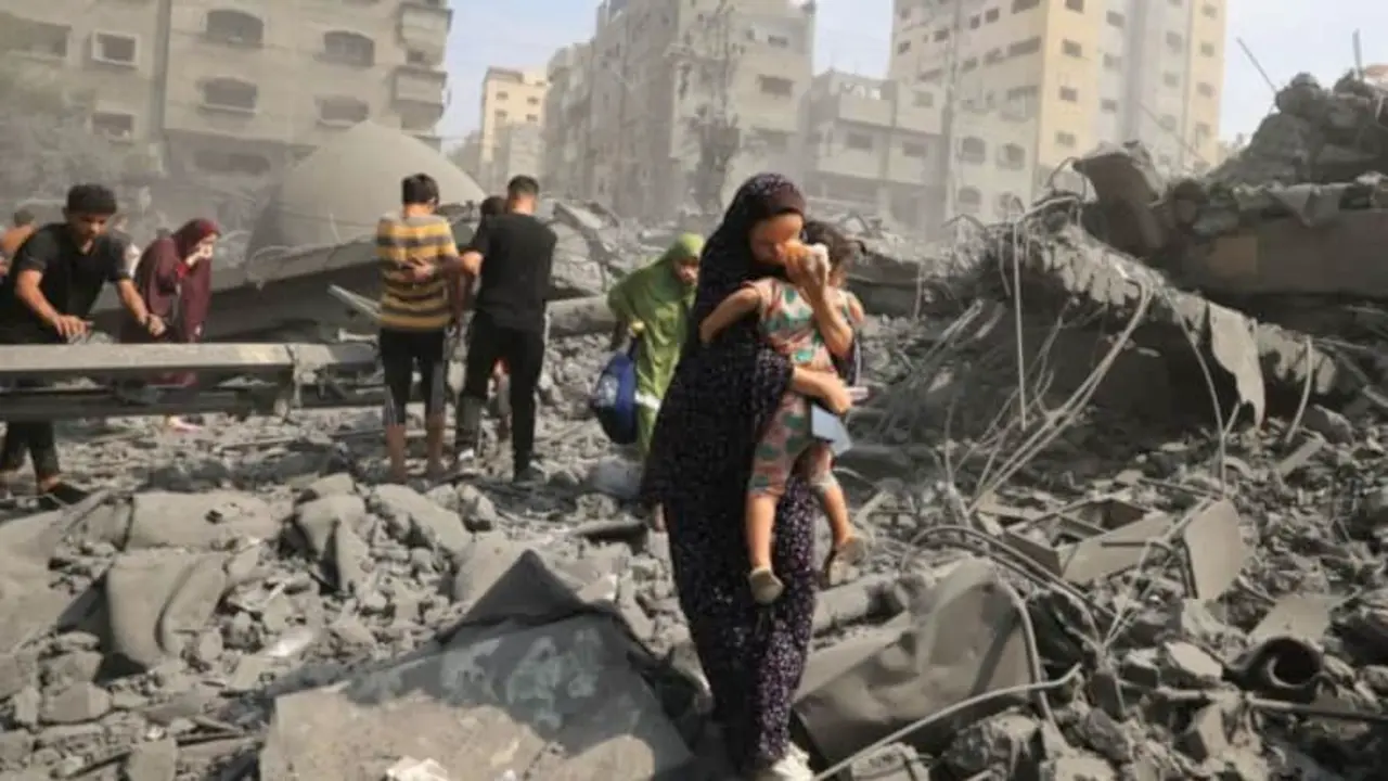 Crisis humanitaria en Gaza. / RR SS.