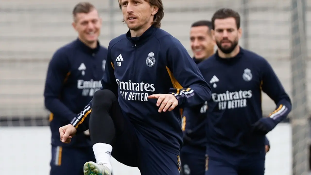 Luka Modric, mediocampista del Real Madrid. / @RealMadrid
