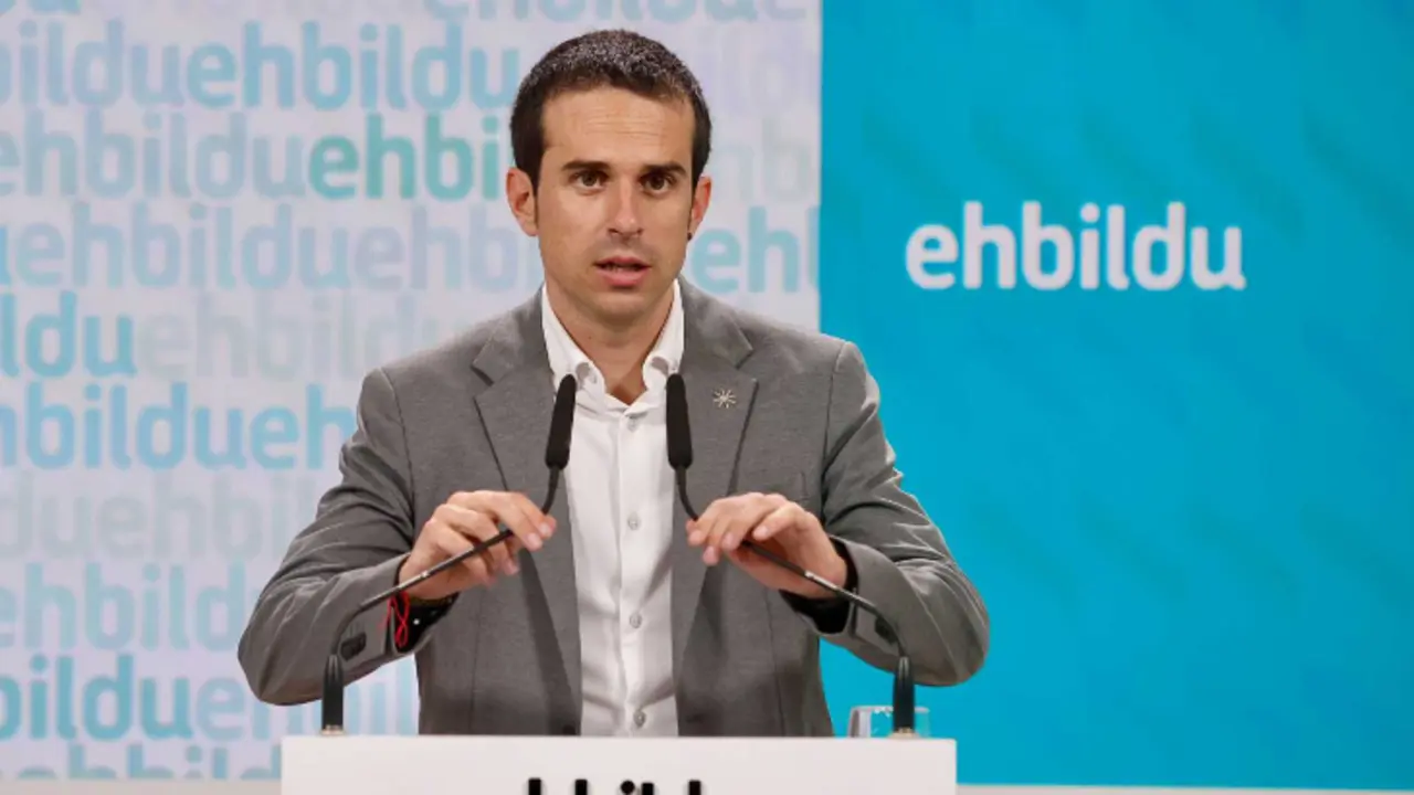 Pello Otxandiano, candidato de EH-Bildu. / RR.SS.