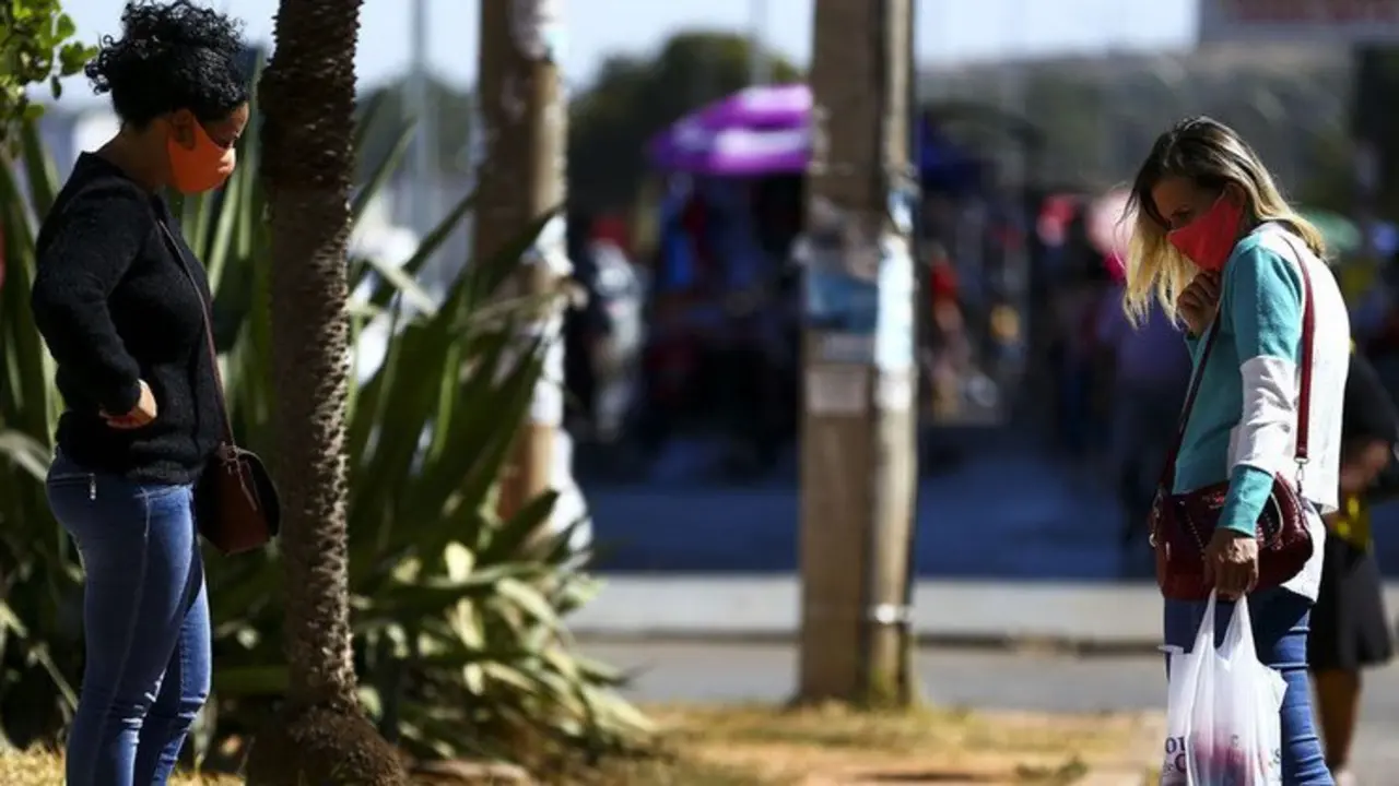Trabajador informal en Brasilia, Brasil.  / Ag&ecirc;ncia Brasill.