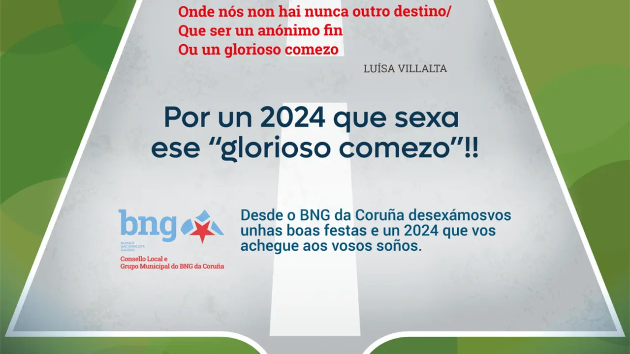 Felicitación do BNG. / Mundiario