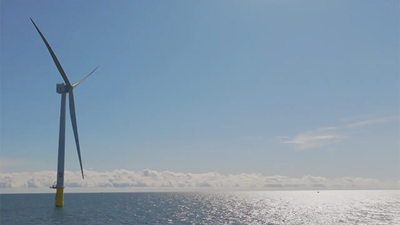 El parque e&oacute;lico marino de Vineyard Wind. / Iberdrola.