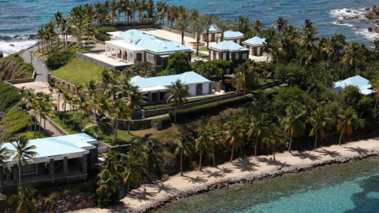 Little St. James, isla de Jeffrey Epstein en las Islas V&iacute;rgenes de EE UU. / RR.SS