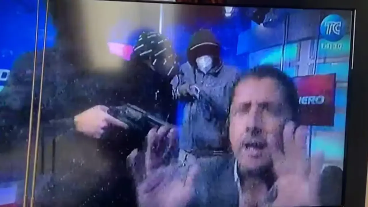 Toma del canal de televisi&oacute;n en Guayaquil, Ecuador. / TC Televisi&oacute;n