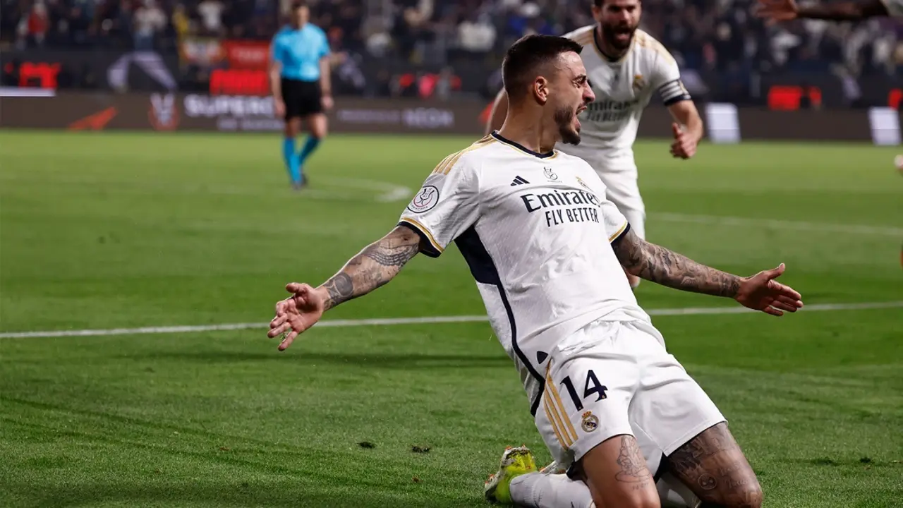 Joselu, delantero del Real Madrid..@realmadrid
