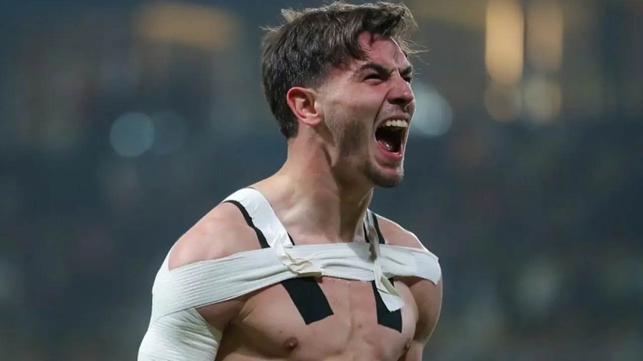 Brahim D&iacute;az, delantero del Real Madrid.. @Brahim