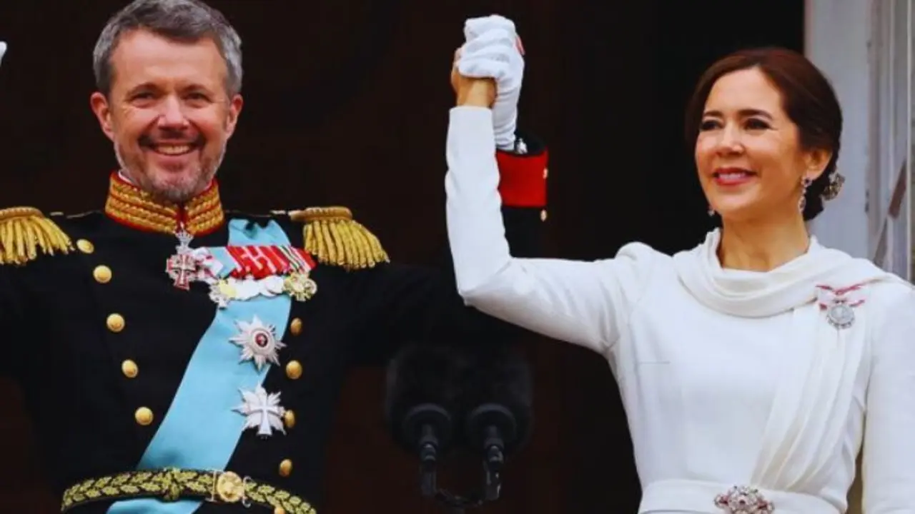 Federico X y la reina consorte Mary. / RR SS.