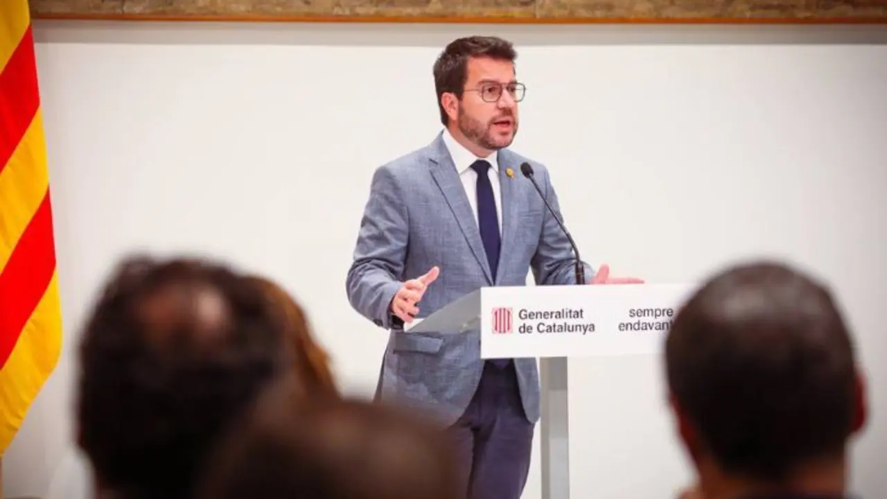 Pere Aragon&egrave;s, presidente de la Generalidad de Catalu&ntilde;a. / @perearagones.